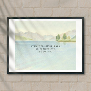 Affiche Motivation citations vie santé mentale citations p