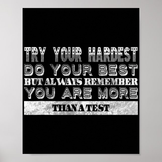 Affiche Motivation de jour pour enseignant (Devant)