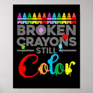 Affiche Motivation De La Santé Dire Crayons Cassés Toujour