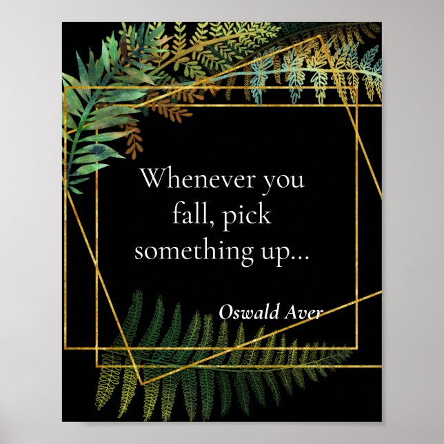 Affiche Motivation de l'affiche de classe ou de bureau (Devant)