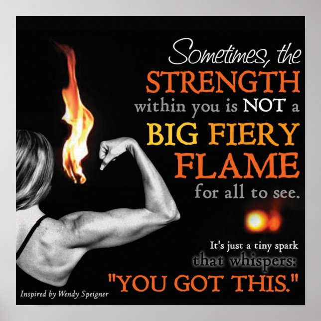 Affiche Motivation de l'entraînement (Devant)