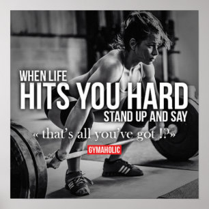 Affiche Motivation de l'entraînement