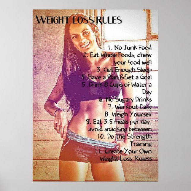 Affiche Motivation de l'entraînement (Devant)