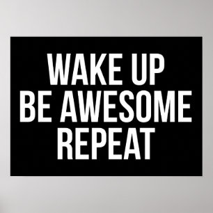 Affiche Motivation de l'entraînement