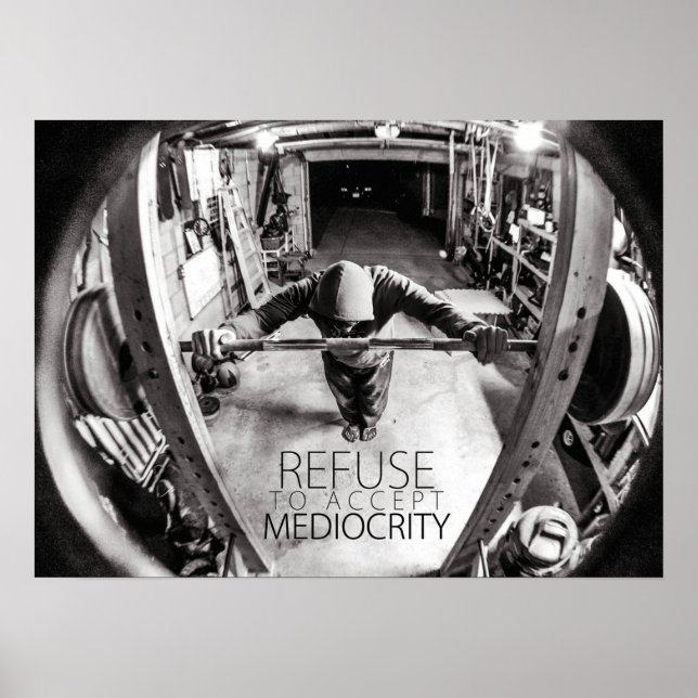 Affiche Motivation de l'entraînement (Devant)