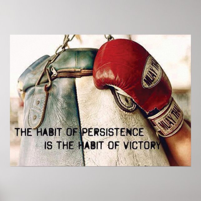 Affiche Motivation de l'entraînement (Devant)