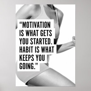 Affiche Motivation de l'entraînement