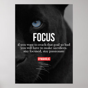 Affiche Motivation de l'entraînement