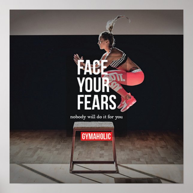 Affiche Motivation de l'entraînement (Devant)