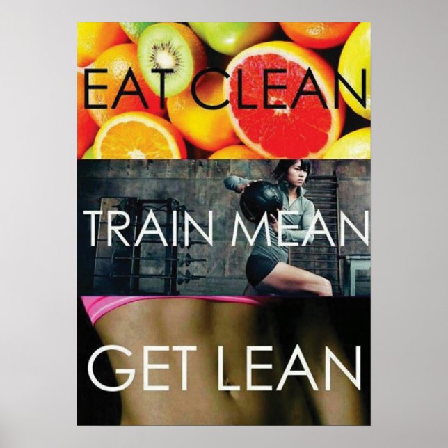 Affiche Motivation de l'entraînement (Devant)