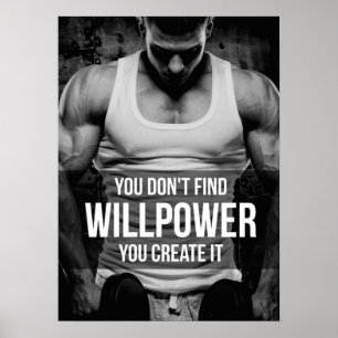 Affiche Motivation de l'entraînement