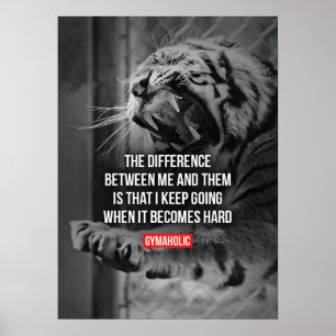 Affiche Motivation de l'entraînement