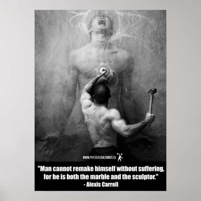 Affiche Motivation de l'entraînement (Devant)