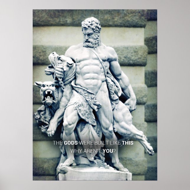 Affiche Motivation de l'entraînement (Devant)