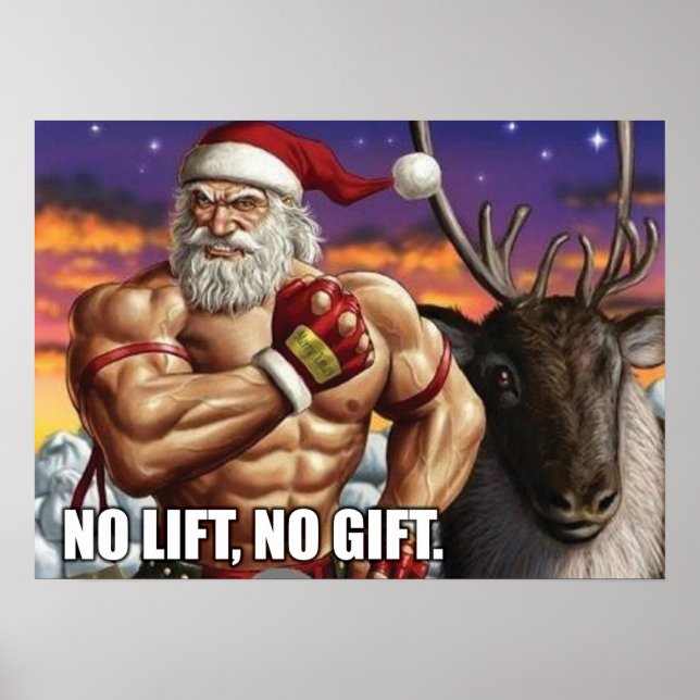 Affiche Motivation de l'entraînement (Devant)