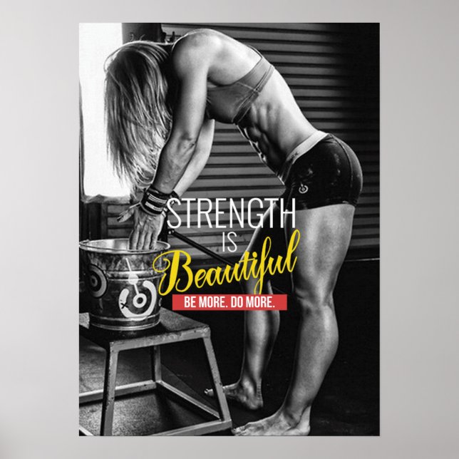 Affiche Motivation de l'entraînement (Devant)