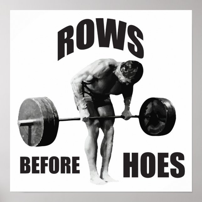 Affiche Motivation de l'entraînement (Devant)