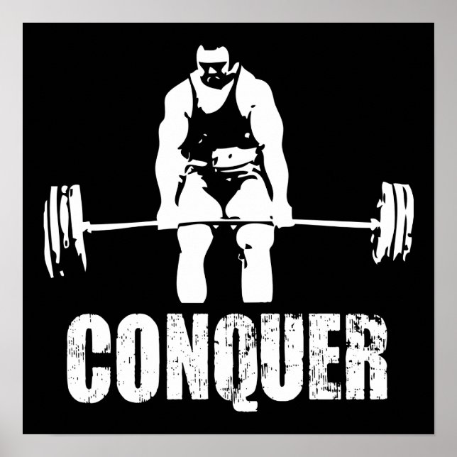 Affiche Motivation de l'entraînement (Devant)