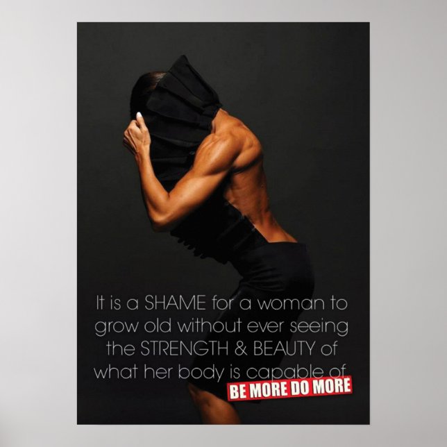 Affiche Motivation de l'entraînement (Devant)