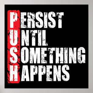 Affiche Motivation de l'entraînement