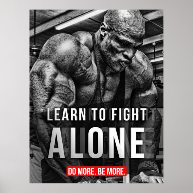 Affiche Motivation de l'entraînement (Devant)