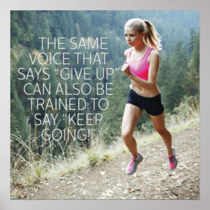 Affiche Motivation de l'entraînement