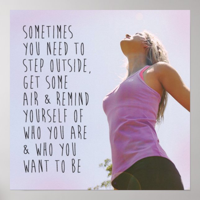 Affiche Motivation de l'entraînement (Devant)