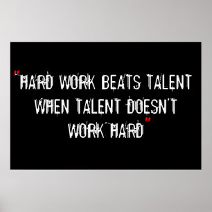 Affiche Motivation de l'entraînement