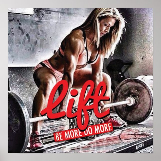 Affiche Motivation de l'entraînement (Devant)