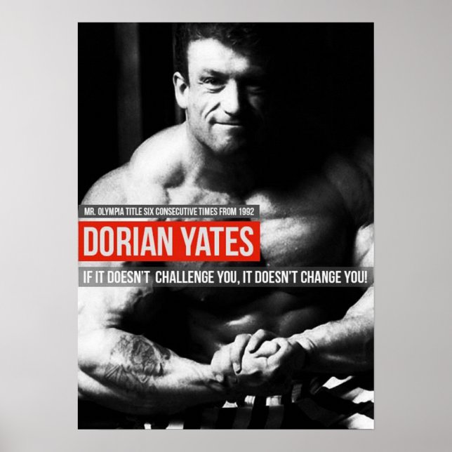 Affiche Motivation de l'entraînement (Devant)