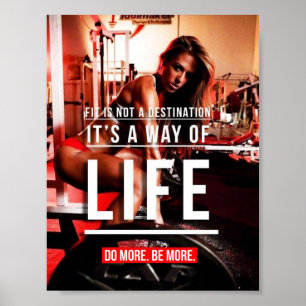 Affiche Motivation de l'entraînement