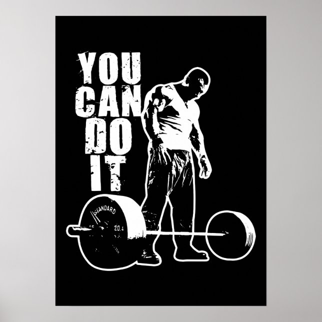 Affiche Motivation de l'entraînement (Devant)