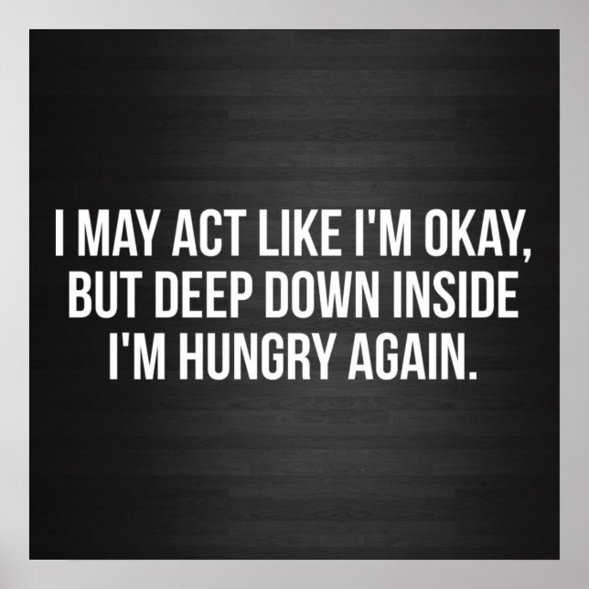 Affiche Motivation de l'entraînement de gym (Devant)