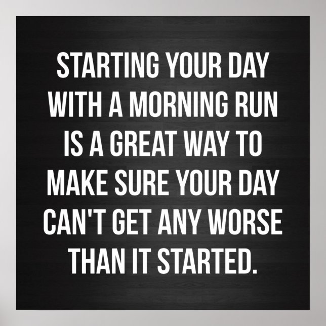 Affiche Motivation de l'entraînement de gym (Devant)