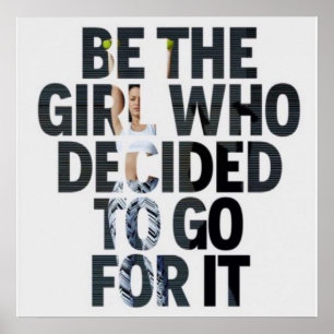 Affiche Motivation de l'entraînement de gym