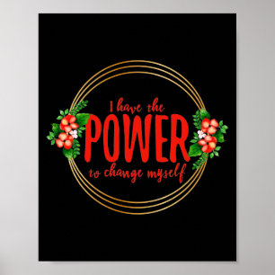 Affiche Motivation des mots pour la lutte pour la vie