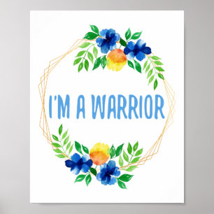 Affiche Motivation des paroles pour lutter contre la vie