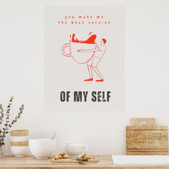 Affiche Motivation du café (Cuisine)