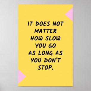 Affiche Motivation du succès / Citation inspirante