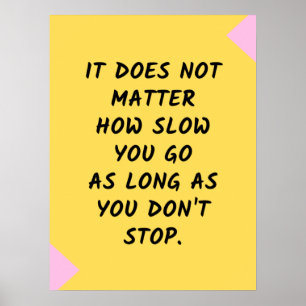 Affiche Motivation du succès / Citation inspirante