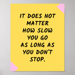 Affiche Motivation du succès / Citation inspirante