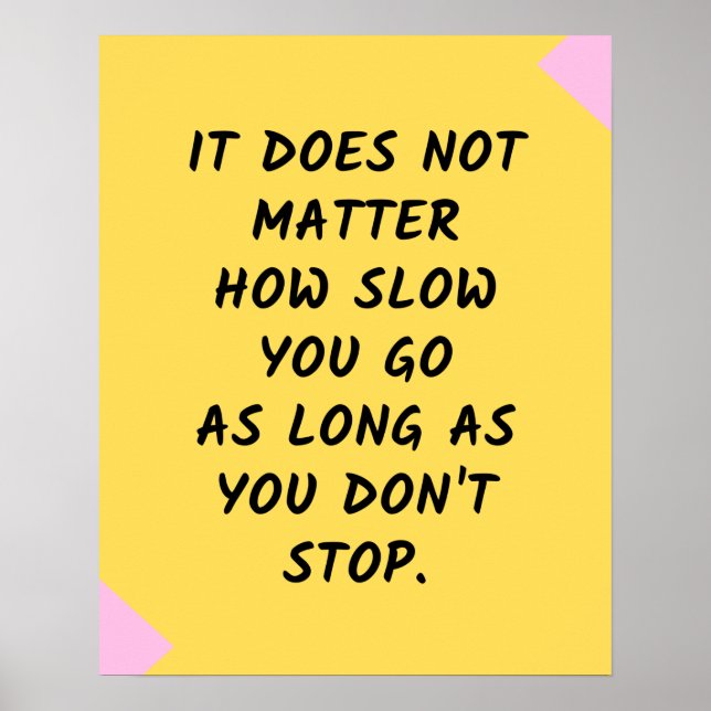 Affiche Motivation du succès / Citation inspirante (Devant)