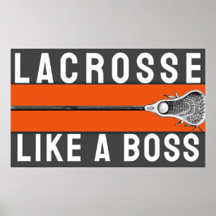 Affiche Motivation Lacrosse