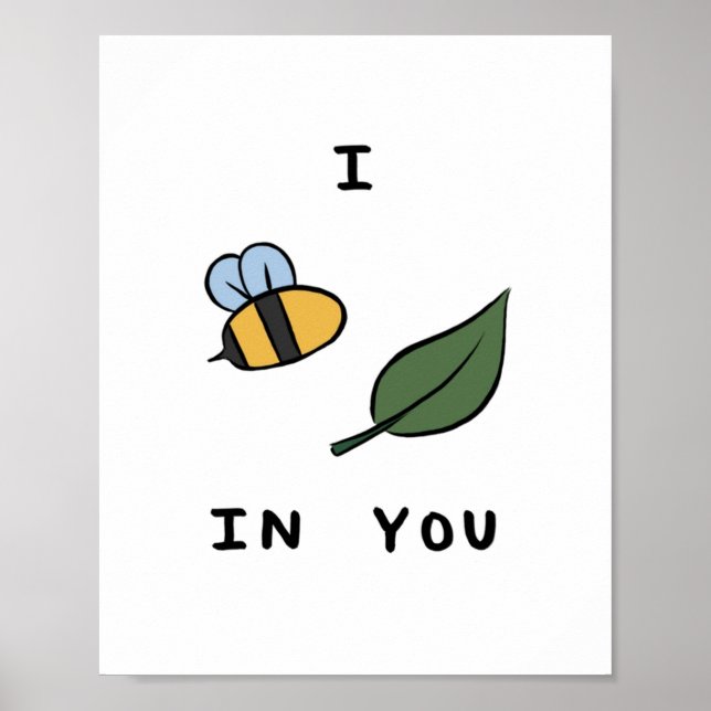 Affiche Motivation Puns Beeleaf (Devant)