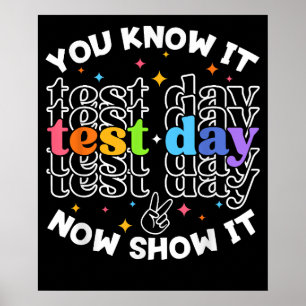 Affiche Motivation Test Jour Test Jour Enseignant
