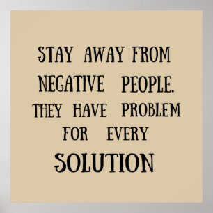 Affiche Motivational cite des paroles de vie amusantes