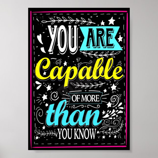 Affiche Motivational Fitness - Entraînement - Salle de gym (Devant)