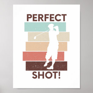 Affiche Motivational golf sayings golfing quote