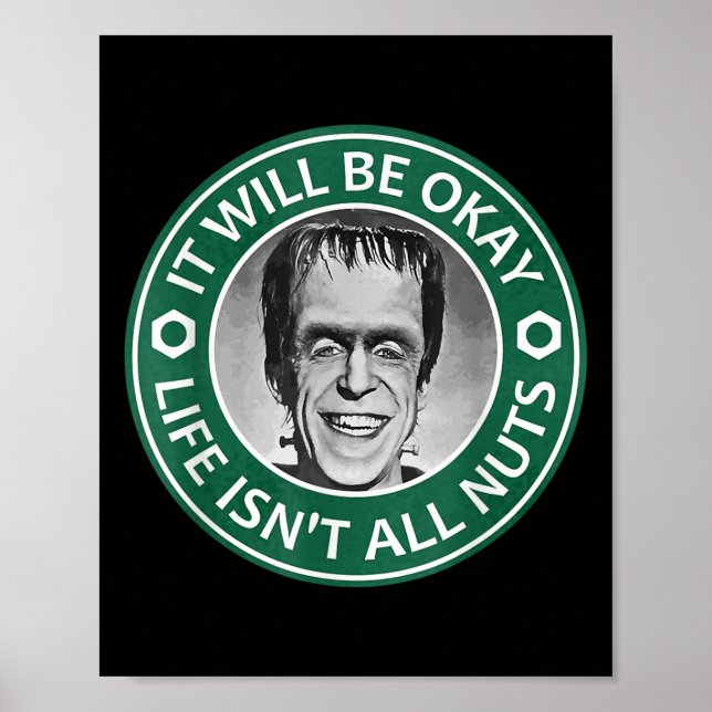 Affiche Motivationnel Ce Sera D'Accord Inspiration Munster (Devant)