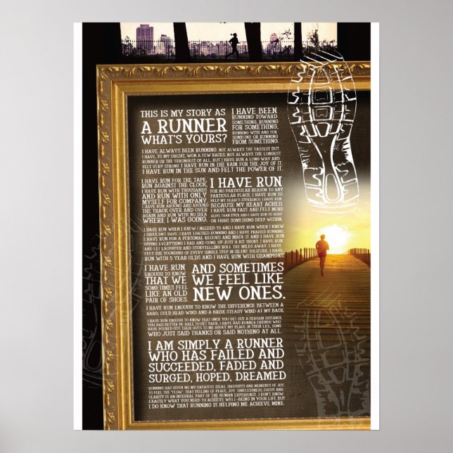 Affiche Motivationnel - Courant, Vie (Devant)